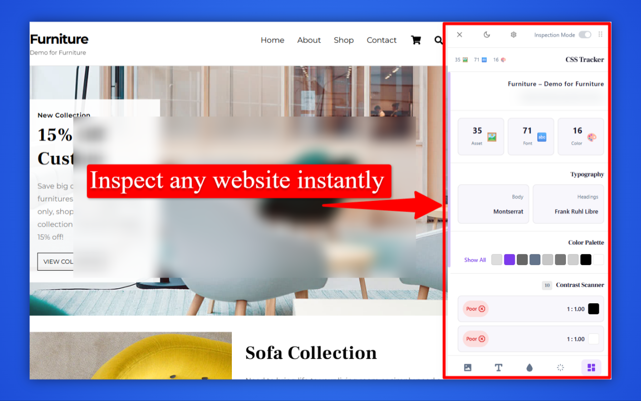 Color Palette Feature