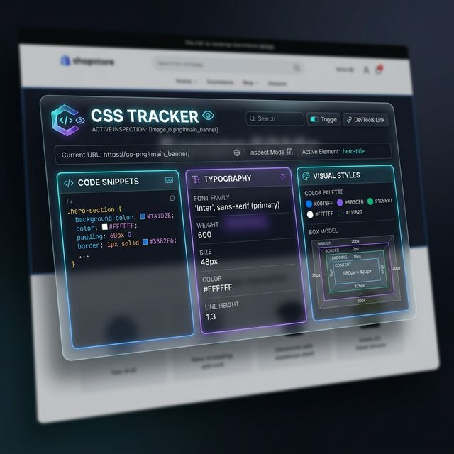 CSS Tracker Dashboard Interface